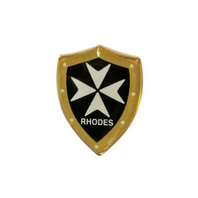 Pin Καρφίτσα Σμάλτου Ρόδος Ασπίδα