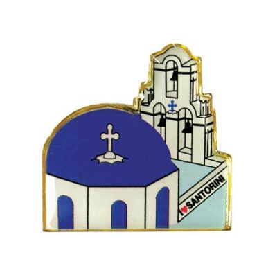 Pin Καρφίτσα Πέτου Εκκλησία Σαντορίνης Περίγραμμα