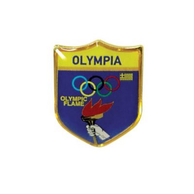 Pin Καρφίτσα Σμάλτου Ολυμπία.