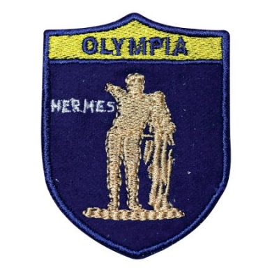 Κεντητό Θερμοκολλητικό/ Ραφτό Σήμα Ολυμπία.