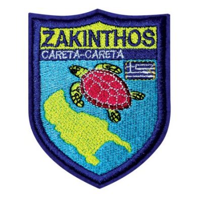 Κεντητό Θερμοκολλητικό/ Ραφτό Σήμα Ζάκυνθος.