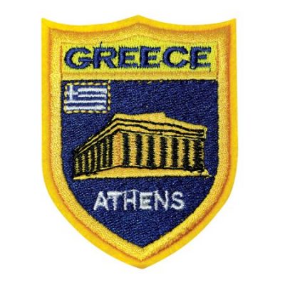 Κεντητό Θερμοκολλητικό/ Ραφτό Σήμα Αθήνα