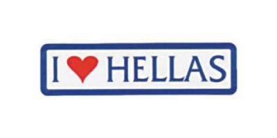 Αυτοκόλλητο I Love Ελλάδα