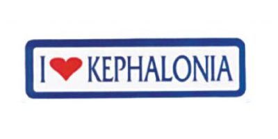 Αυτοκόλλητα I Love Κεφαλλονιά