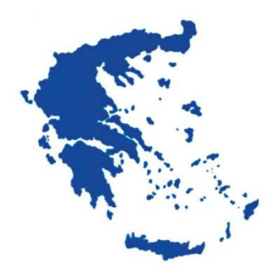 Αυτοκόλλητα Χάρτης Ελλάδος