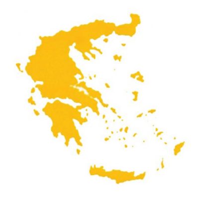 Αυτοκόλλητα Χάρτης Ελλάδος