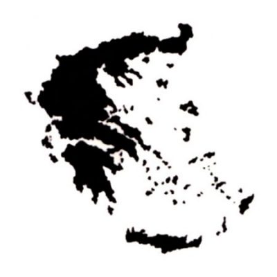 Αυτοκόλλητα Χάρτης Ελλάδος