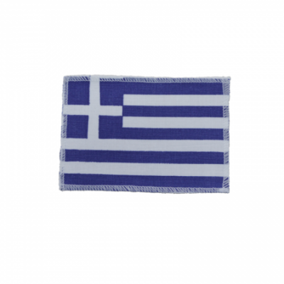 Σταμπωτό Ραφτό Σήμα Ελληνική Σημαία