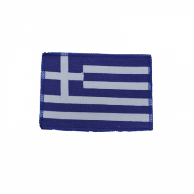 Σταμπωτό Ραφτό Σήμα Ελληνική Σημαία