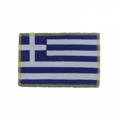 Σταμπωτό Ραφτό Σήμα Ελληνική Σημαία