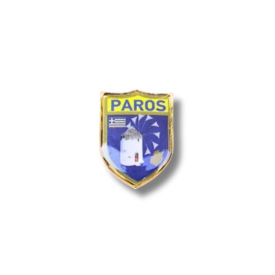 Pin Καρφίτσα Σμάλτου Πάρος.