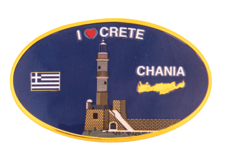 Κρήτη Χανιά οβάλ μπλε