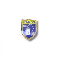 Pin Καρφίτσα Σμάλτου Πάρος.