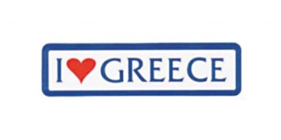 Αυτοκόλλητο I Love Ελλάδα