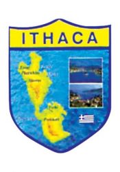 Ασπίδα Αυτοκόλλητο Ιθάκη